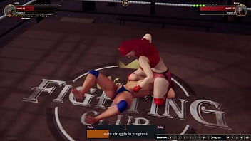 Furia vs ruby nf3d female mma combat battle