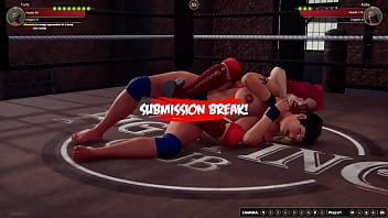 Furia vs ruby nf3d female mma combat battle