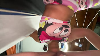 I make my old lady's big assed unfaithful whore suck