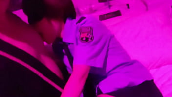 素人ハメ撮り 婦人警官に目隠ししてエロい事したい フル動画 フェラ クンニ 中出し
