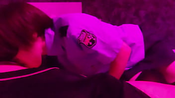 素人ハメ撮り 婦人警官に目隠ししてエロい事したい フル動画 フェラ クンニ 中出し