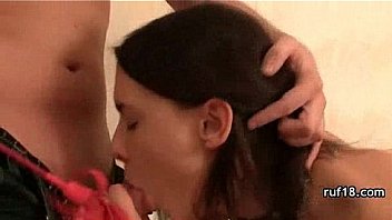 Bondage and sex with flexible teen girl