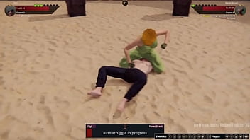 Gigi vs karen nf3d mixed mma combat femdom