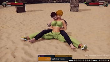 Gigi vs karen nf3d mixed mma combat femdom