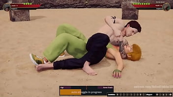 Gigi vs karen nf3d mixed mma combat femdom