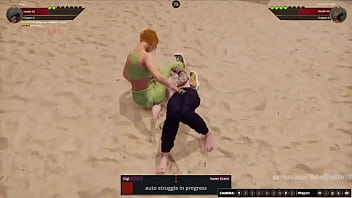 Gigi vs karen nf3d mixed mma combat femdom