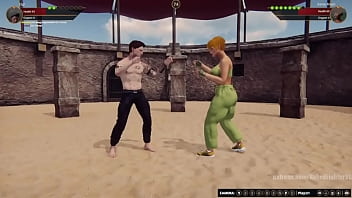 Gigi vs karen nf3d mixed mma combat femdom