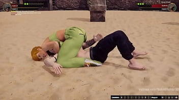 Gigi vs karen nf3d mixed mma combat femdom