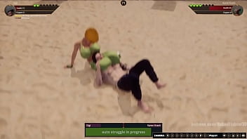 Gigi vs karen nf3d mixed mma combat femdom