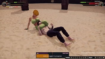 Gigi vs karen nf3d mixed mma combat femdom