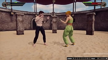 Gigi vs karen nf3d mixed mma combat femdom