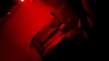 Chubby mexican sur duck in big white dick