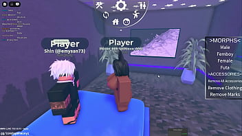 Mixed girl fucked hard in roblox