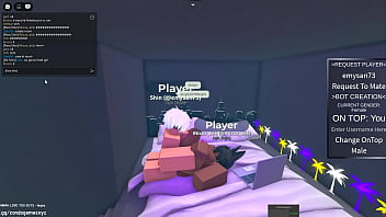 Mixed girl fucked hard in roblox