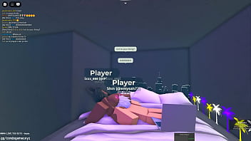 Mixed girl fucked hard in roblox