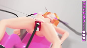 Blonde girl playroom mmd by dopurinu