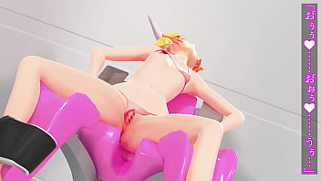 Blonde girl playroom mmd by dopurinu