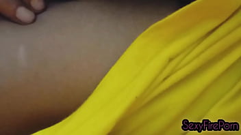 Blonde brown girl does something