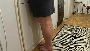 Bbw fucked after doing the dishes