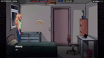 A sweet girl named jenny becomes a slutty whore in the subway a fitting room and a massage parlor