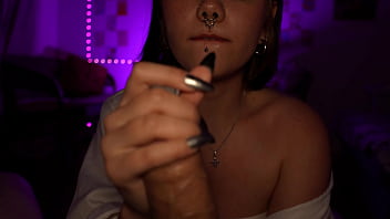 This cutie won't let go of my cock with her throat