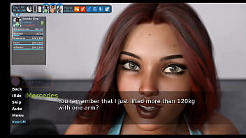 La ragazza fa vedere i risultati