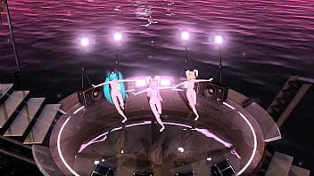 Hatsune miku rin y luka desnudas cómo conejas