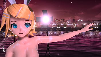 Hatsune miku rin y luka desnudas cómo conejas