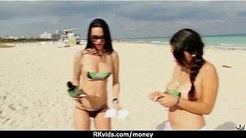 Sexy wild chick gets paid to fuck 9