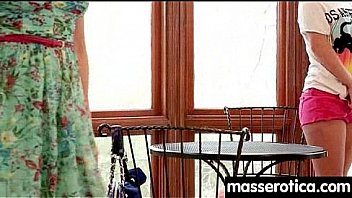 Hot teen masseuse given strong orgasm 6