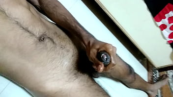 Oiled up cock massage