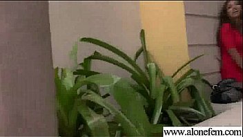 All kind of stuffs as sex toys for cute girl video 10