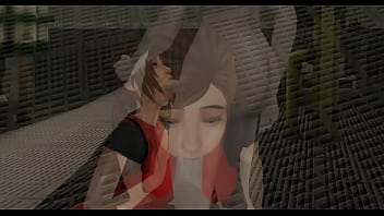 Resident evil sluts get nailed by big momma lady d