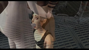 Resident evil sluts get nailed by big momma lady d