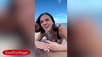 Bbc lifeguard troy francisco caught me skinny dipping & punished me eve sweet