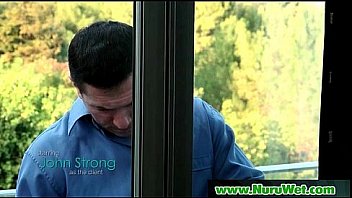 Nuru massage from lovely asian milf 18