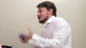 Sam the boss fucked his secretary in the ass in the office in front of his colleagues