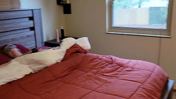 Mom believes her boy is husband and has sex and a cumshot on the face