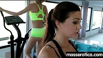 Sensual lesbian massage leads to orgasm 5