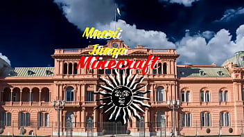 Macri juega minecraft intro