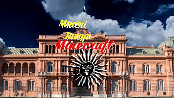 Macri juega minecraft intro