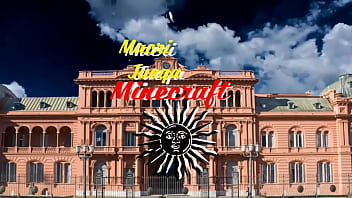 Macri juega minecraft intro