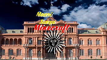 Macri juega minecraft intro