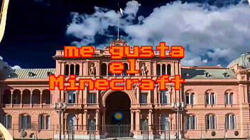 Macri juega minecraft intro
