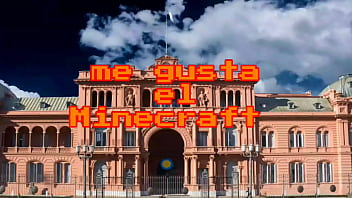 Macri juega minecraft intro