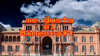 Macri juega minecraft intro