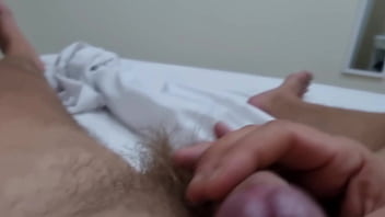 Amazing italian creampie my step brother jerks off and cums with a fantastic big dick