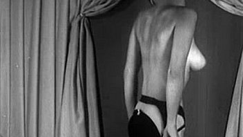Vintage cute blonde striptease Vintage cute blonde striptease