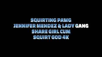 Lady gang & jennifer mendez's cock sucking skills impress dean