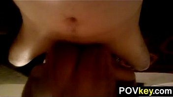 Busty russian pleasing cock point of view